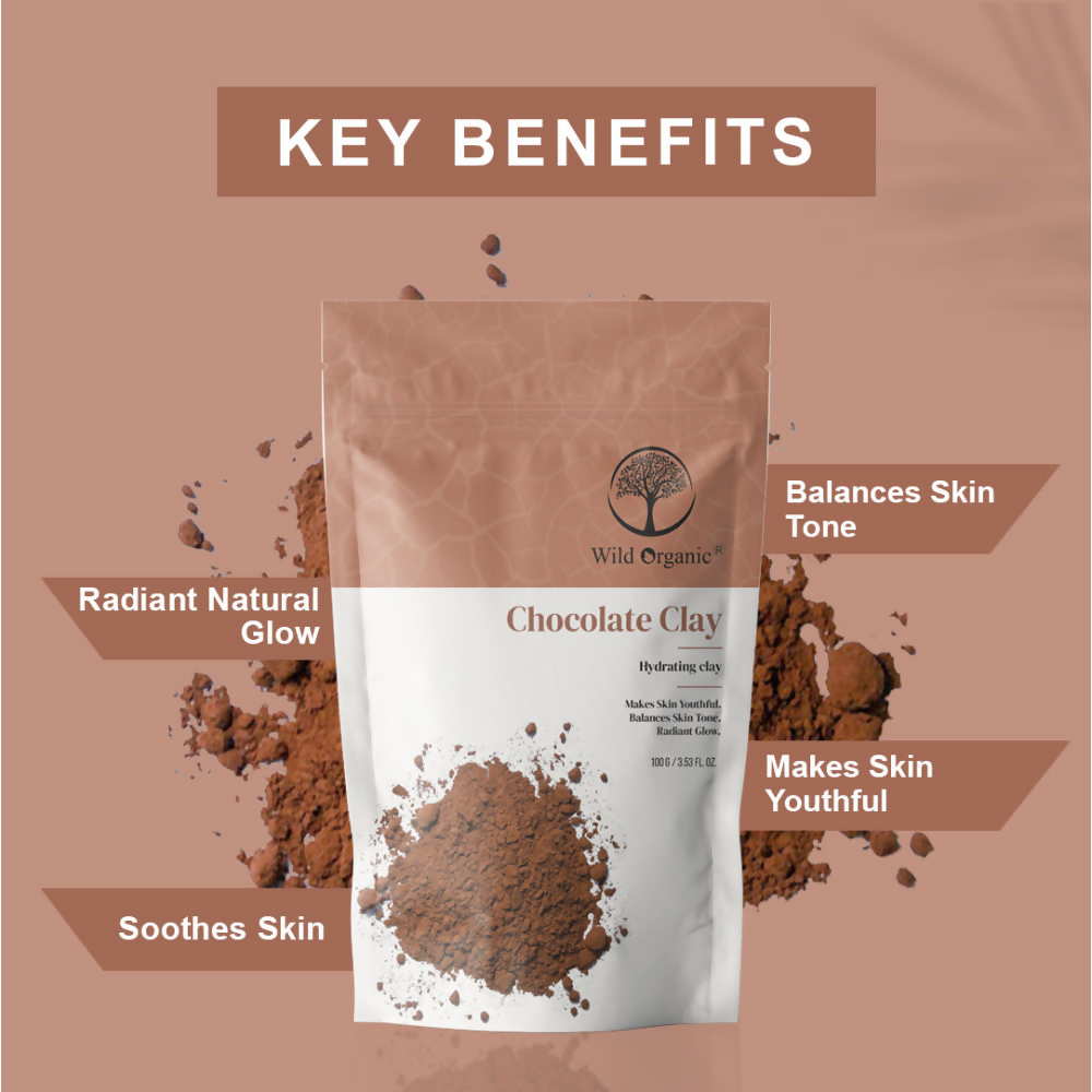 Wild Organic Chocolate Hydrating Clay Powder