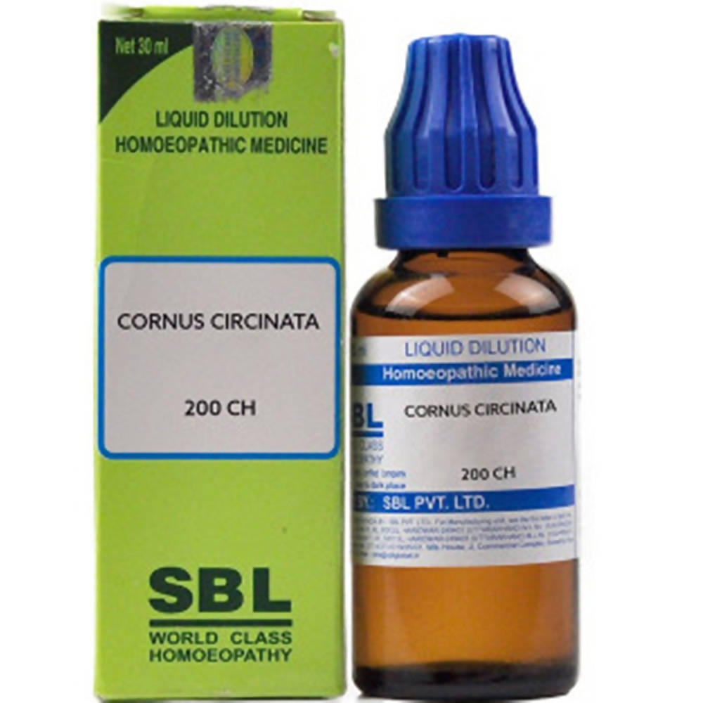 SBL Homeopathy Cornus Circinata Dilution