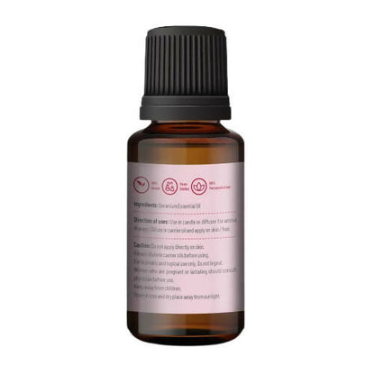 Korus Essential Geranium Essential Oil - Therapeutic Grade