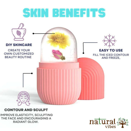 Buy Natural Vibes Ice Facial Roller for Face, Neck and Under Eye from DrMediCart, Ship from India to USA