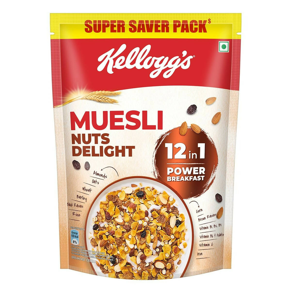 Kellogg's Muesli Nuts Delight - Drmedicart