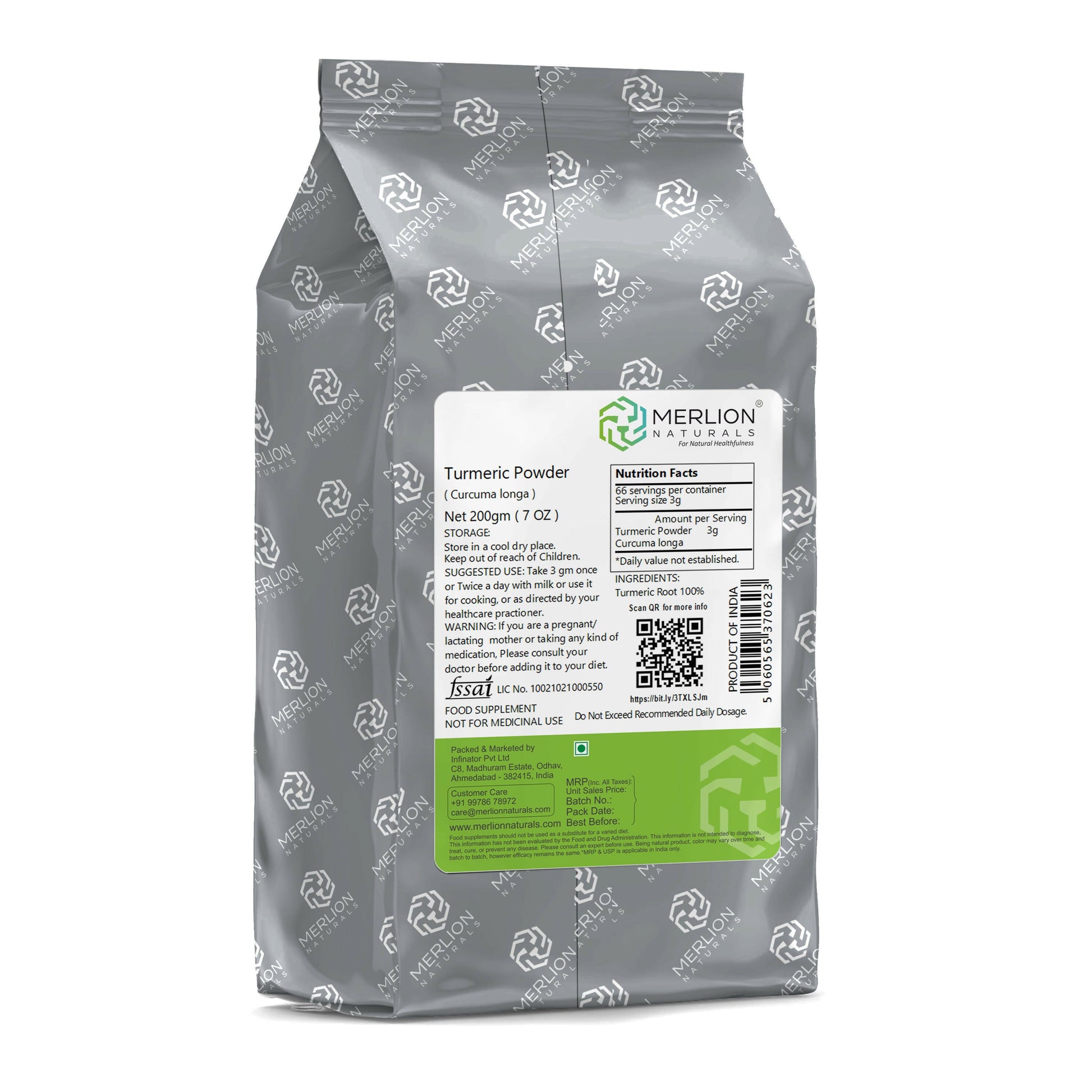 Merlion Naturals Turmeric Powder