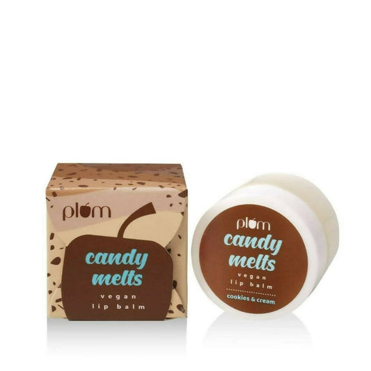 Buy Plum Candy Melts Vegan Lip Balm Cookies & Cream from DrMediCart, Ship from India to USA