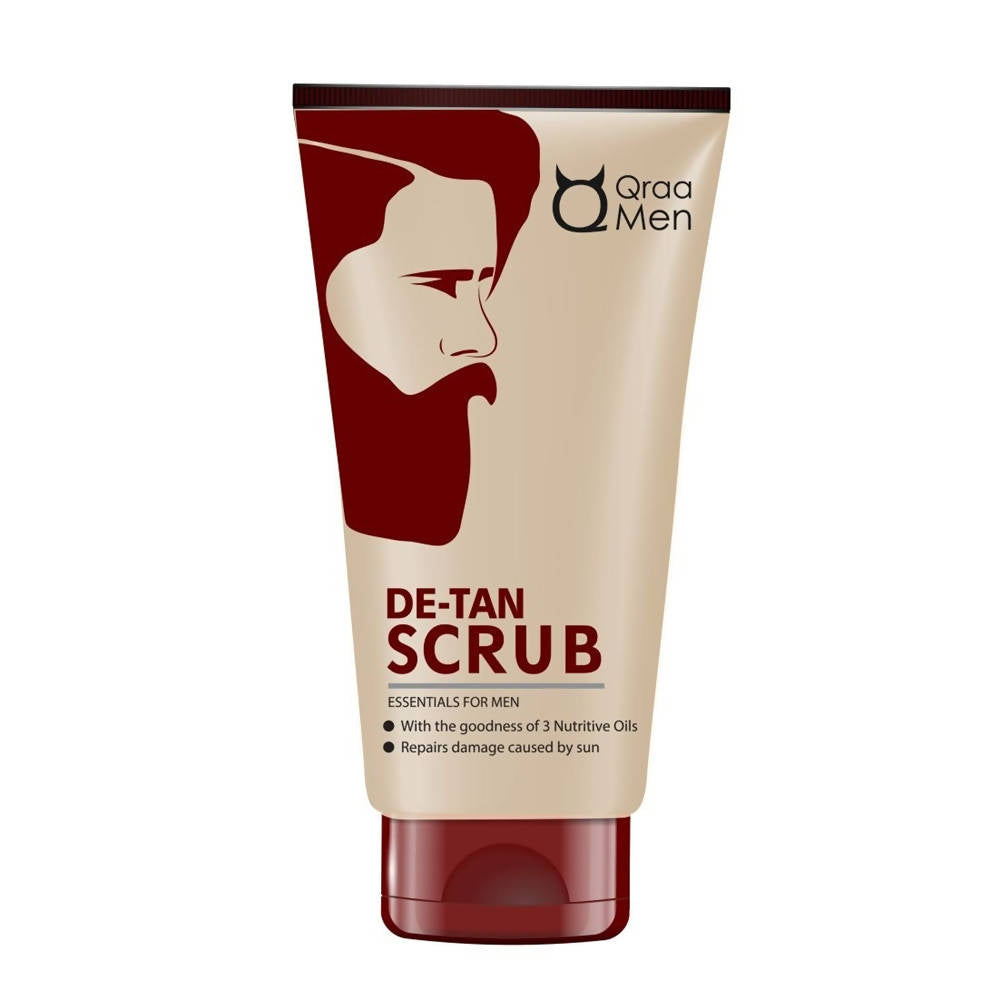 Buy Qraa Men De-Tan Scrub for Men from DrMediCart, Ship from India to USA