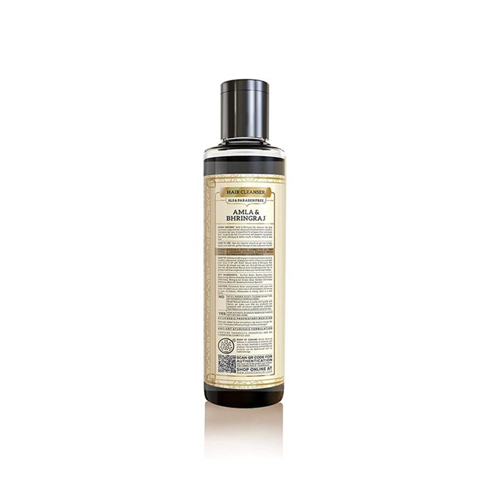 Buy Khadi Natural Ayurvedic Amla and Bhringraj Hair Cleanser/Shampoo from DrMediCart, Ship from India to USA