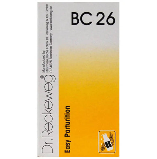 Buy Dr. Reckeweg Bio Combination 26 (BC 26) Tablets from DrMediCart, Ship from India to USA