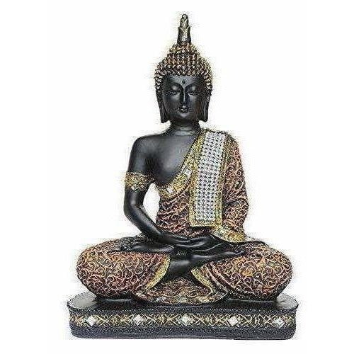 Sitting Buddha Idol Statue - Showpiece - Drmedicart