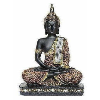 Sitting Buddha Idol Statue - Showpiece - Drmedicart