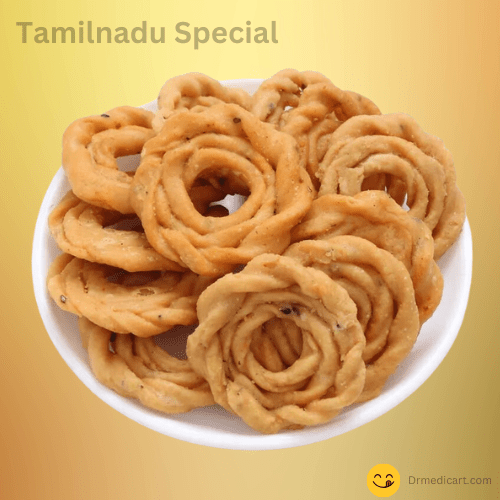 Buy Sivan Samba Arisi Kai Murukku - 200 Gram from DrMediCart, Ship from India to USA