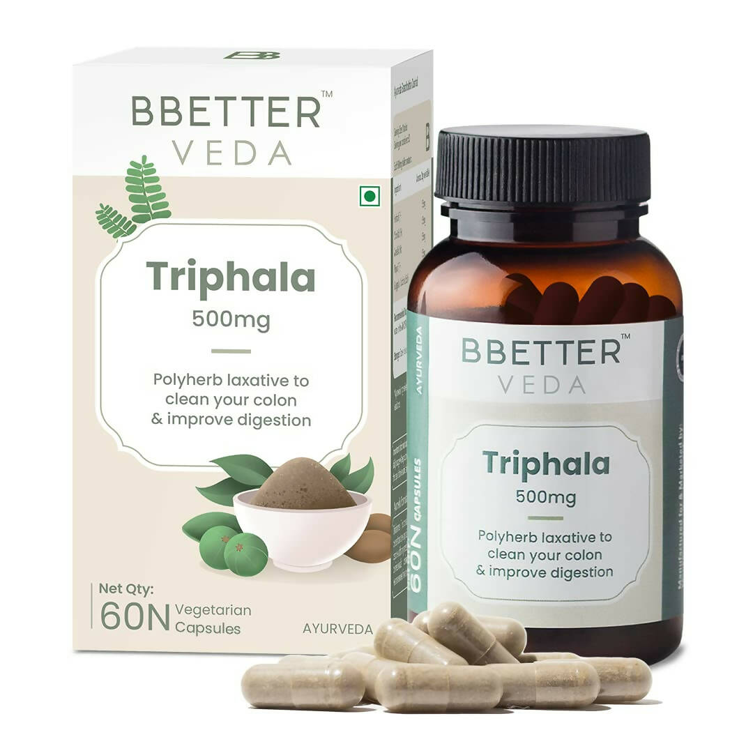 Buy BBETTER Veda Triphala Capsules from DrMediCart, Ship from India to USA