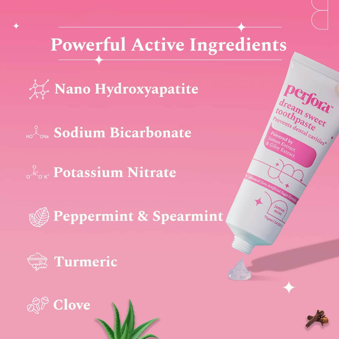 Perfora Dream Sweet Toothpaste - Jamun Mint