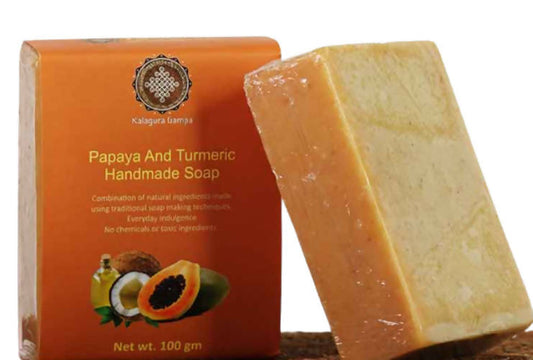Buy Kalagura Gampa Papaya and Tumeric Hand Made Soap from DrMediCart, Ship from India to USA