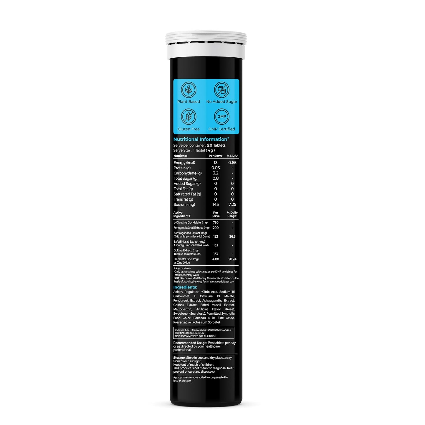 Auric Mens Energy++ Effervescent Tablets