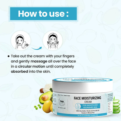 The Natural Wash Face Moisturizing Cream