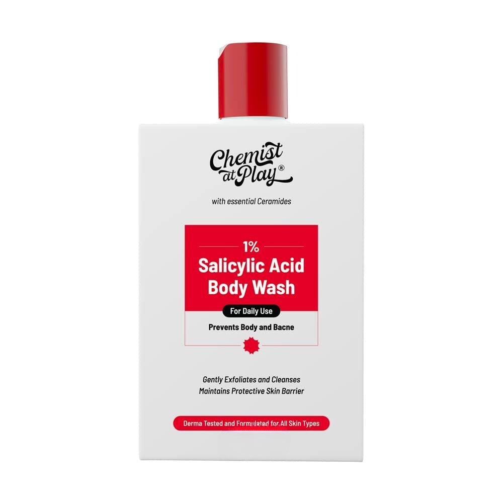 Chemist At Play Acne Control Body Wash for Body Acne, Bumpy Skin & Deep Cleanses Skin