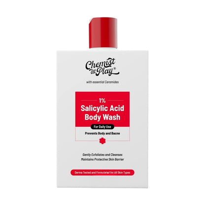 Chemist At Play Acne Control Body Wash for Body Acne, Bumpy Skin & Deep Cleanses Skin