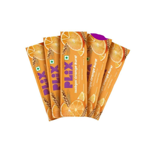 PLIX The Plant Fix Isabgol Orange Burst with Oat Fiber