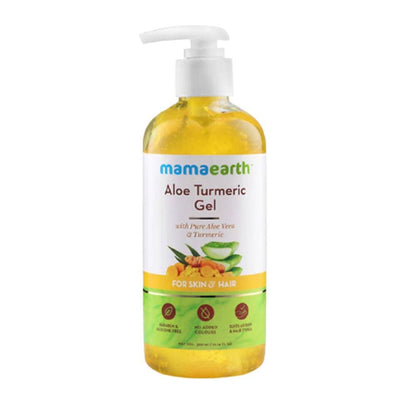 Buy Mamaearth Aloe Turmeric Gel For Skin & Hair from DrMediCart, Ship from India to USA
