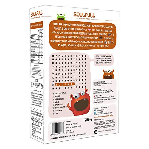 Buy Soulfull Ragi Bites Vanilla Fills from DrMediCart, Ship from India to USA