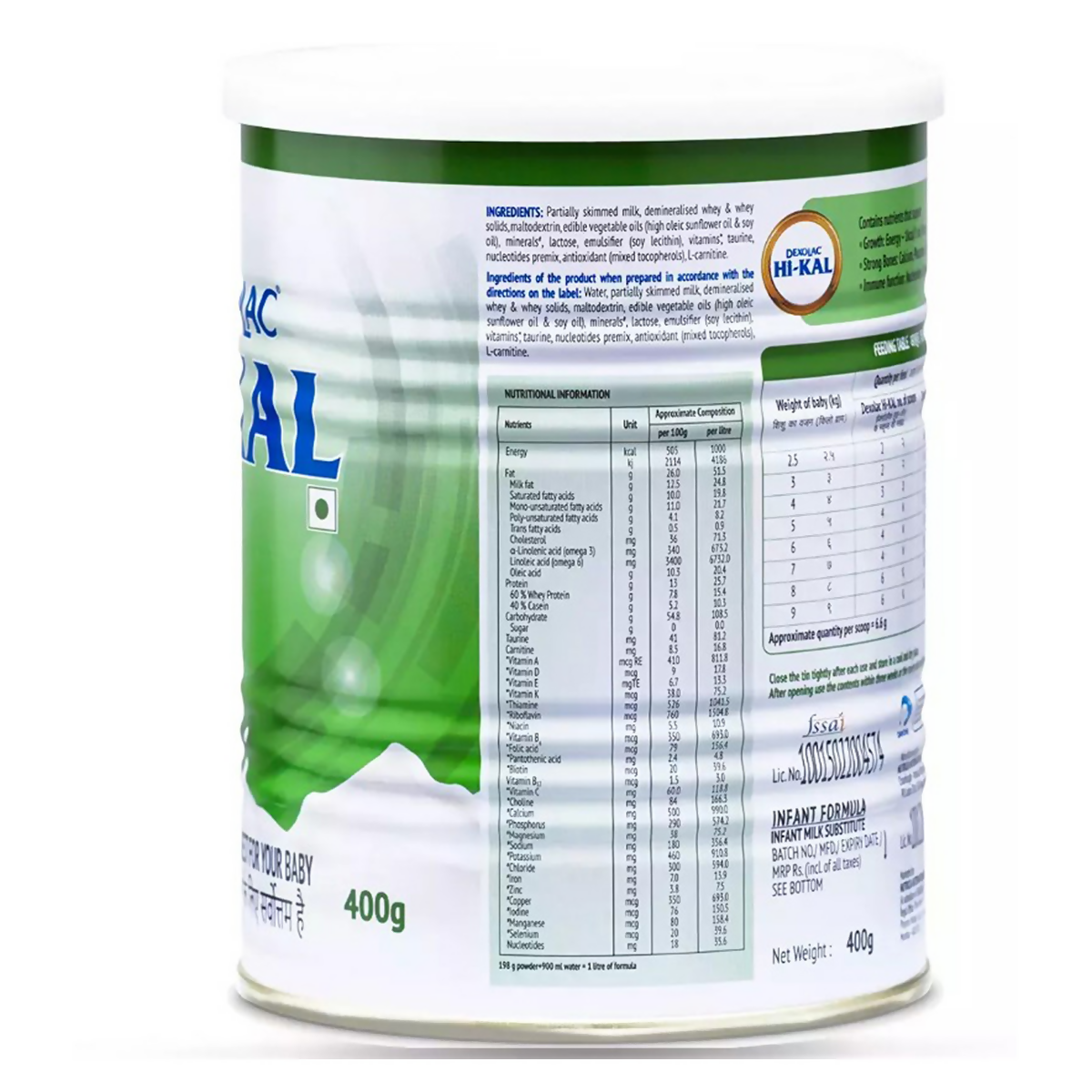 Dexolac HI-KAL Infant Formula Powder