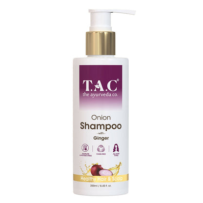 Buy TAC - The Ayurveda Co. Onion Hair Shampoo for Hair Regrowth & Frizz Free Hair from DrMediCart, Ship from India to USA