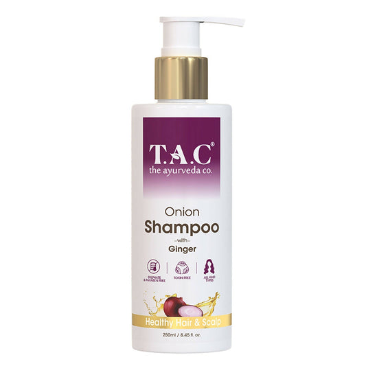 Buy TAC - The Ayurveda Co. Onion Hair Shampoo for Hair Regrowth & Frizz Free Hair from DrMediCart, Ship from India to USA