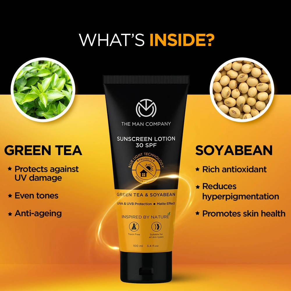 The Man Company Sunscreen Lotion SPF 30 - Drmedicart