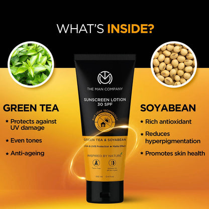 The Man Company Sunscreen Lotion SPF 30 - Drmedicart