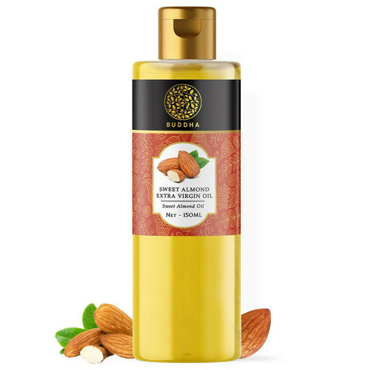 Buy Buddha Natural Extra Virgin Cold Pressed Sweet Almond Oil from DrMediCart, Ship from India to USA