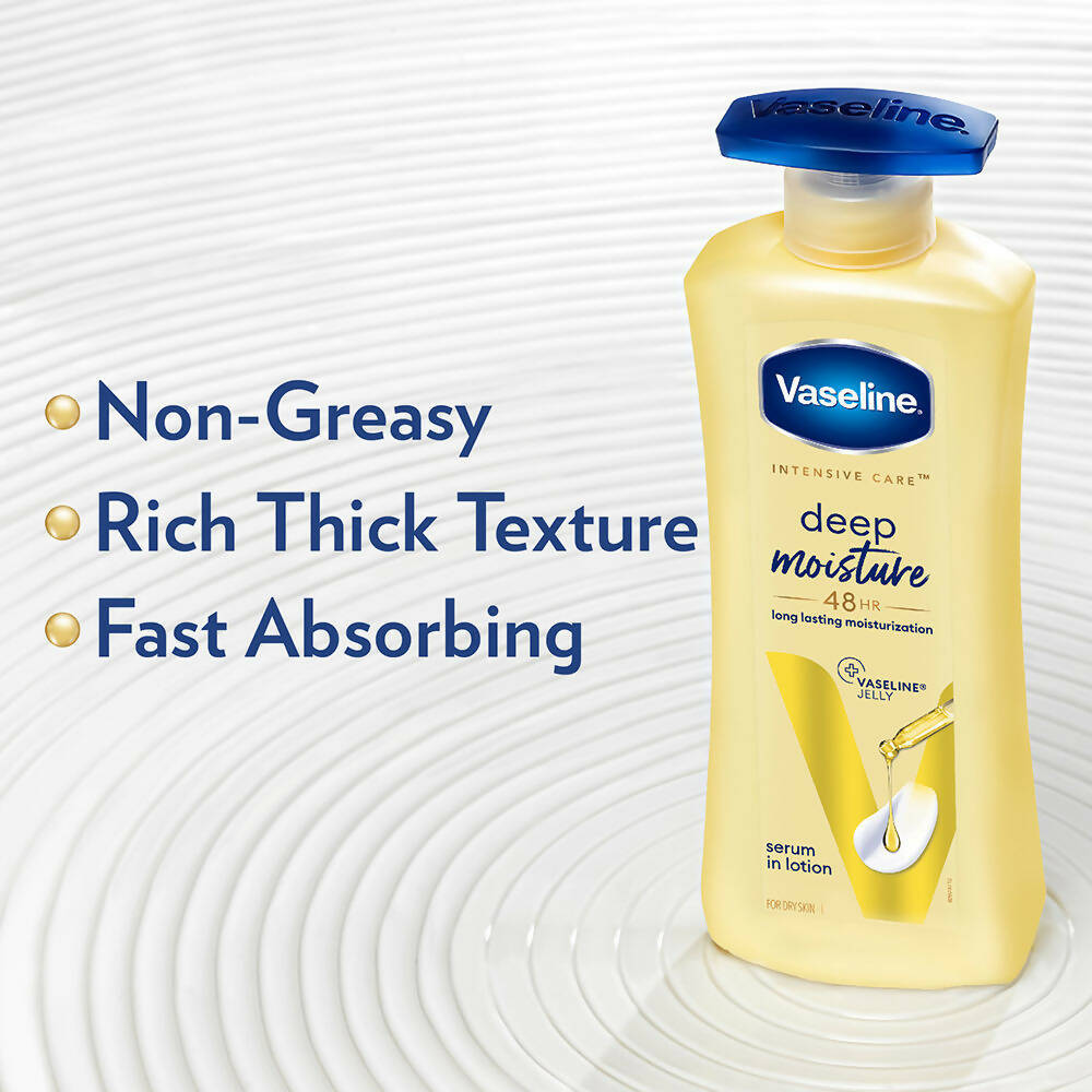 Vaseline Deep Moisture Serum In Lotion - Drmedicart