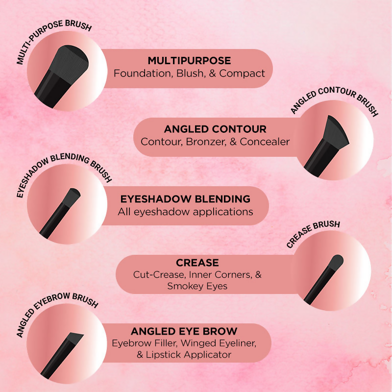 Bella Vita Organic Makeup Brushes