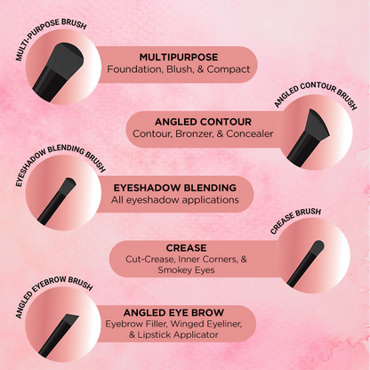 Bella Vita Organic Makeup Brushes