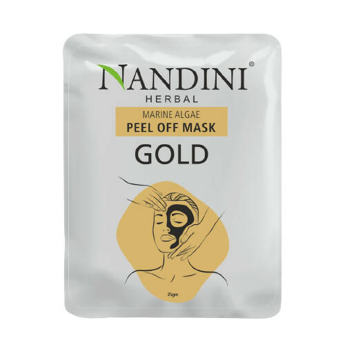 Buy Nandini Herbal Marine Algae Peel Off Mask Gold from DrMediCart, Ship from India to USA