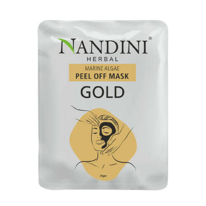 Nandini Herbal Marine Algae Peel Off Mask Gold