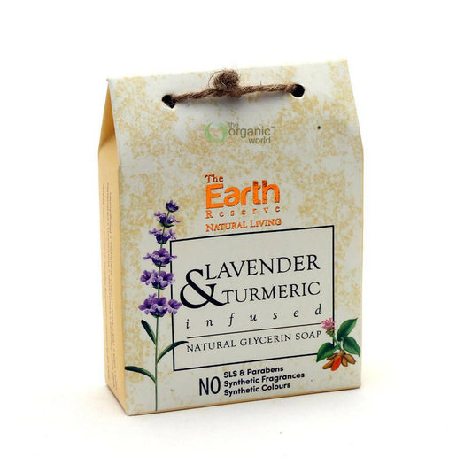 The Earth Reserve Lavender & Turmeric Infused Soap