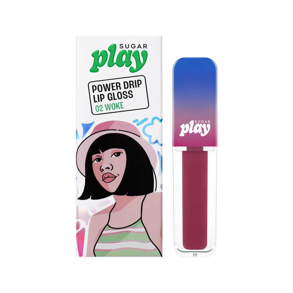 Buy Sugar Play Power Drip Lip Gloss - 02 Woke from DrMediCart, Ship from India to USA