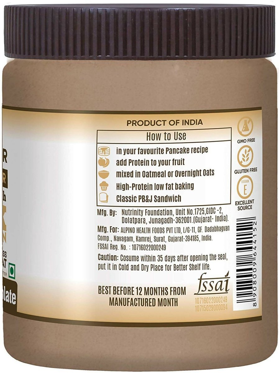 Alpino Peanut Butter Powder Dark Chocolate