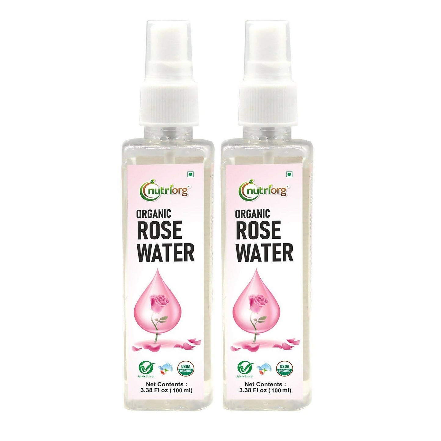 Nutriorg Certified Organic Rose Water - DrMediCart