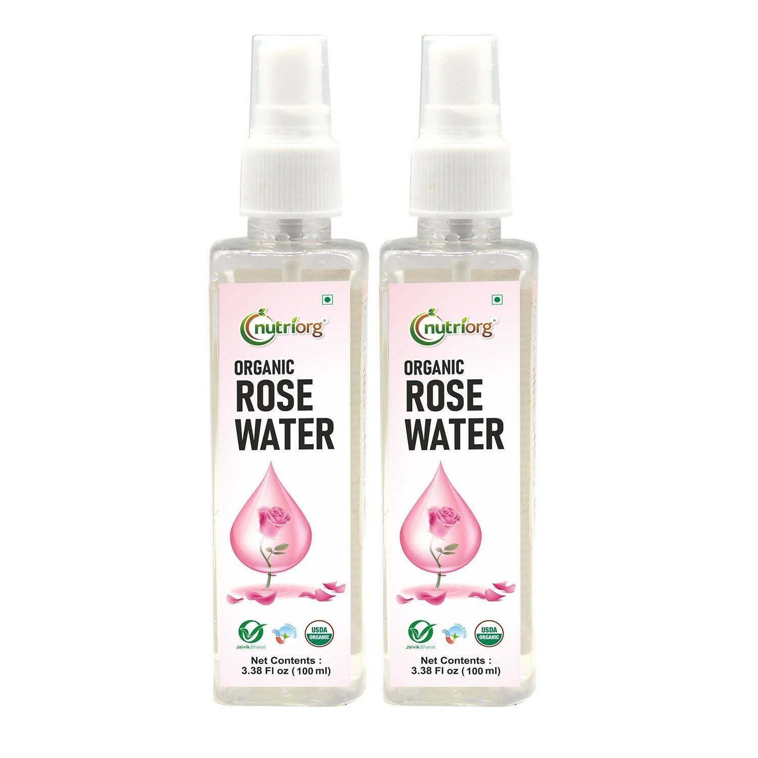 Nutriorg Certified Organic Rose Water - DrMediCart