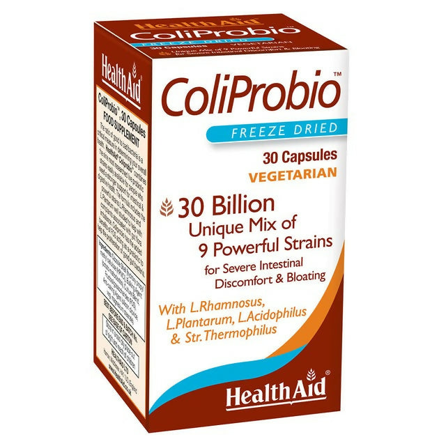 Buy HealthAid ColiProbio 30 Billion Probiotic Capsules from DrMediCart, Ship from India to USA