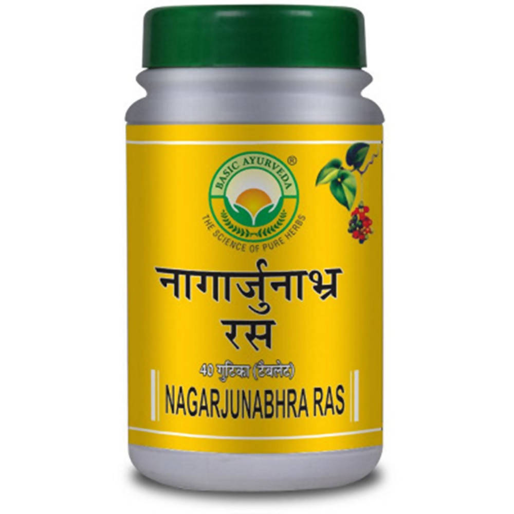 Buy Basic Ayurveda Nagarjunabhra Ras Tablets from DrMediCart, Ship from India to USA