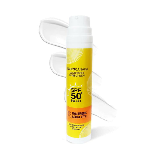 Buy Faces Canada Water Gel Sunscreen SPF 50 PA+++ from DrMediCart, Ship from India to USA