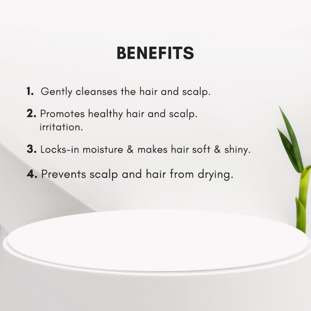 The Eco Mama Baby Shampoo With Aloevera, Basil Leaf Extract