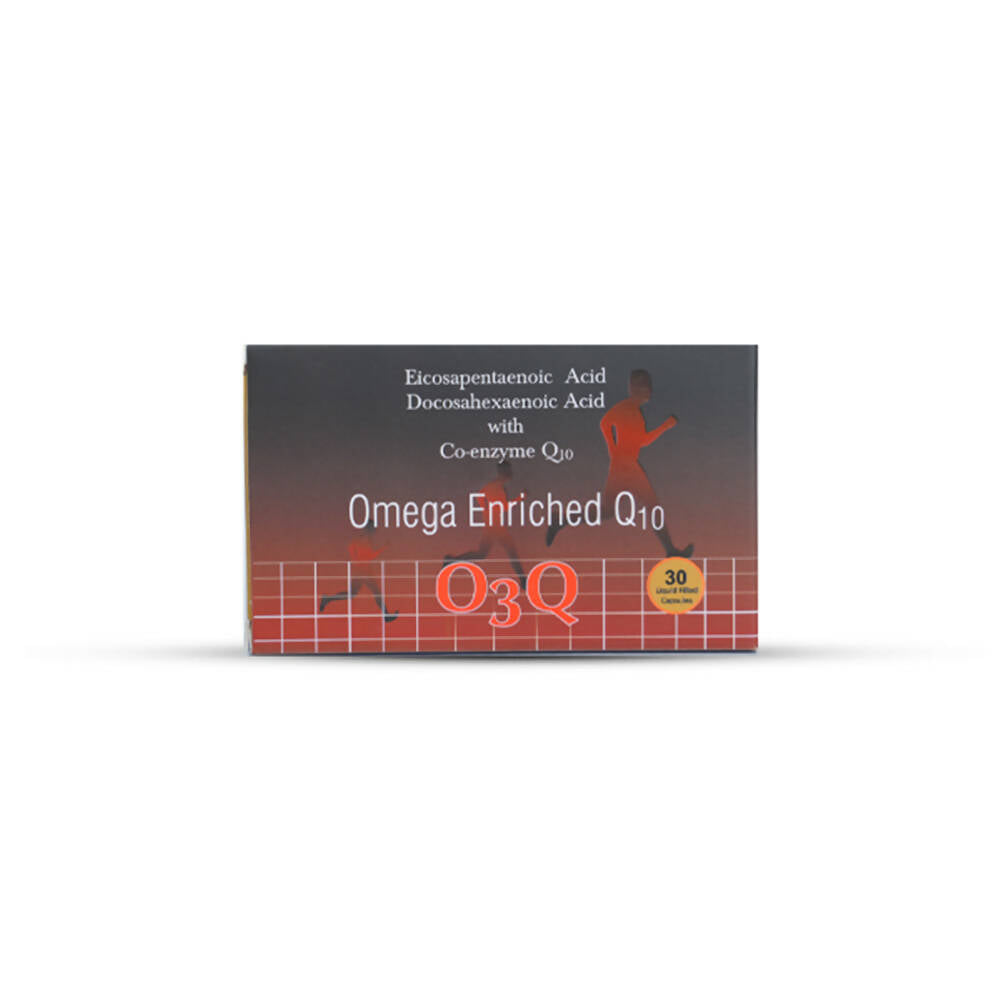 Nutra Grace Omega Enriched Q10 O3Q Capsules