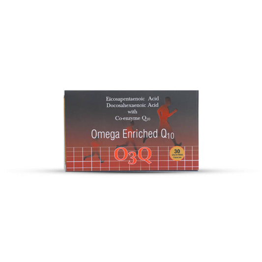 Nutra Grace Omega Enriched Q10 O3Q Capsules