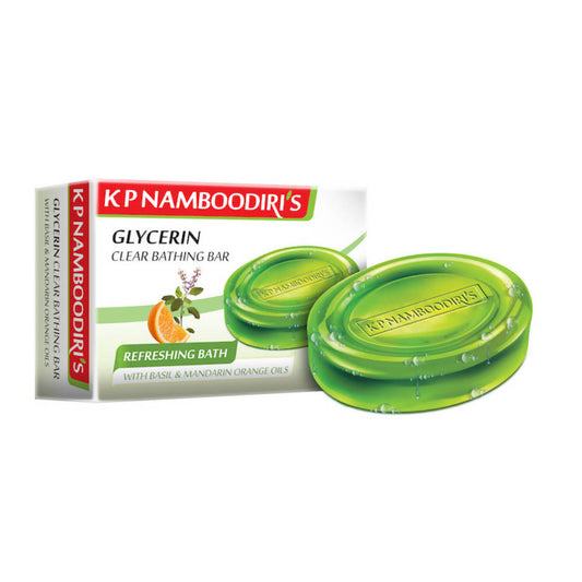 Buy Kp Namboodiri's Glycerin Clear Refreshing Bathing Bar from DrMediCart, Ship from India to USA