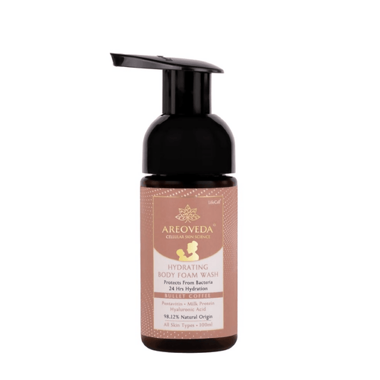 AreoVeda Hydrating Body Foam Wash For Moms