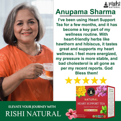 Rishi Natural Heart Support Herbal Tea