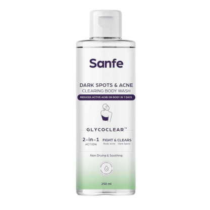 Sanfe Dark Spots & Acne Clearing Body Wash