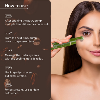 Lotus Botanicals Coffee and Multi-Peptide Under Eye Creme with Vitamin E